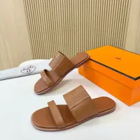 Cheap Hermes Slippers For Women #1409040 Replica Wholesale [$82.00 USD] [ITEM#1409040] on Replica Hermes Slippers