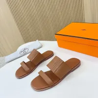 Cheap Hermes Slippers For Women #1409040 Replica Wholesale [$82.00 USD] [ITEM#1409040] on Replica Hermes Slippers
