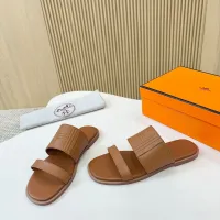 Cheap Hermes Slippers For Women #1409040 Replica Wholesale [$82.00 USD] [ITEM#1409040] on Replica Hermes Slippers