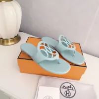 Cheap Hermes Slippers For Women #1409060 Replica Wholesale [$82.00 USD] [ITEM#1409060] on Replica Hermes Slippers