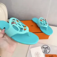 Cheap Hermes Slippers For Women #1409061 Replica Wholesale [$82.00 USD] [ITEM#1409061] on Replica Hermes Slippers