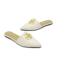 Cheap Tory Burch TB Slippers For Women #1409073 Replica Wholesale [$92.00 USD] [ITEM#1409073] on Replica Tory Burch TB Slippers