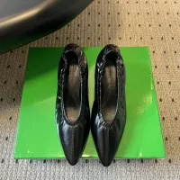 Cheap Bottega Veneta BV High-heeled Shoes For Women #1409091 Replica Wholesale [$122.00 USD] [ITEM#1409091] on Replica Bottega Veneta BV High-heeled Shoes