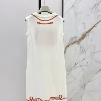 Cheap Hermes Dresses Sleeveless For Women #1409110 Replica Wholesale [$108.00 USD] [ITEM#1409110] on Replica Hermes Dresses