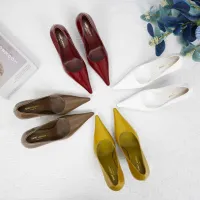 Cheap Yves Saint Laurent YSL High-Heeled Shoes For Women #1409124 Replica Wholesale [$105.00 USD] [ITEM#1409124] on Replica Yves Saint Laurent YSL High-Heeled Shoes