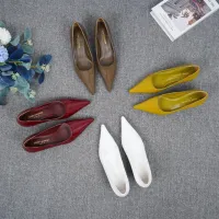 Cheap Yves Saint Laurent YSL High-Heeled Shoes For Women #1409135 Replica Wholesale [$105.00 USD] [ITEM#1409135] on Replica Yves Saint Laurent YSL High-Heeled Shoes