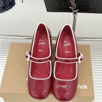 Cheap Christian Louboutin High-heeled shoes For Women #1409174 Replica Wholesale [$112.00 USD] [ITEM#1409174] on Replica Christian Louboutin High-heeled shoes