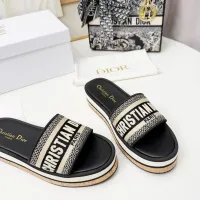 Cheap Christian Dior Slippers For Women #1409176 Replica Wholesale [$85.00 USD] [ITEM#1409176] on Replica Christian Dior Slippers