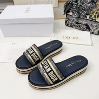 Cheap Christian Dior Slippers For Women #1409177 Replica Wholesale [$85.00 USD] [ITEM#1409177] on Replica Christian Dior Slippers