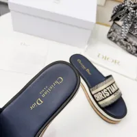 Cheap Christian Dior Slippers For Women #1409177 Replica Wholesale [$85.00 USD] [ITEM#1409177] on Replica Christian Dior Slippers