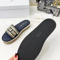 Cheap Christian Dior Slippers For Women #1409177 Replica Wholesale [$85.00 USD] [ITEM#1409177] on Replica Christian Dior Slippers