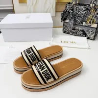 Cheap Christian Dior Slippers For Women #1409179 Replica Wholesale [$85.00 USD] [ITEM#1409179] on Replica Christian Dior Slippers