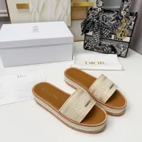 Cheap Christian Dior Slippers For Women #1409180 Replica Wholesale [$85.00 USD] [ITEM#1409180] on Replica Christian Dior Slippers