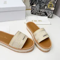 Cheap Christian Dior Slippers For Women #1409180 Replica Wholesale [$85.00 USD] [ITEM#1409180] on Replica Christian Dior Slippers