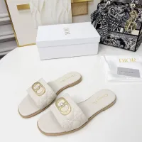 Cheap Christian Dior Slippers For Women #1409183 Replica Wholesale [$82.00 USD] [ITEM#1409183] on Replica Christian Dior Slippers