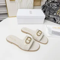 Cheap Christian Dior Slippers For Women #1409183 Replica Wholesale [$82.00 USD] [ITEM#1409183] on Replica Christian Dior Slippers