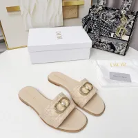 Cheap Christian Dior Slippers For Women #1409184 Replica Wholesale [$82.00 USD] [ITEM#1409184] on Replica Christian Dior Slippers