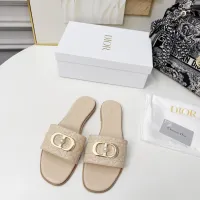 Cheap Christian Dior Slippers For Women #1409184 Replica Wholesale [$82.00 USD] [ITEM#1409184] on Replica Christian Dior Slippers