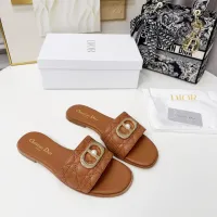 Cheap Christian Dior Slippers For Women #1409185 Replica Wholesale [$82.00 USD] [ITEM#1409185] on Replica Christian Dior Slippers