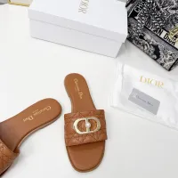 Cheap Christian Dior Slippers For Women #1409185 Replica Wholesale [$82.00 USD] [ITEM#1409185] on Replica Christian Dior Slippers