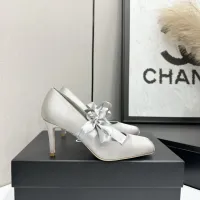 Cheap Chanel High-Heeled Shoes For Women #1409194 Replica Wholesale [$102.00 USD] [ITEM#1409194] on Replica Chanel High-Heeled Shoes