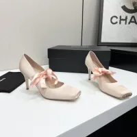 Cheap Chanel High-Heeled Shoes For Women #1409195 Replica Wholesale [$102.00 USD] [ITEM#1409195] on Replica Chanel High-Heeled Shoes