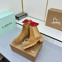 Cheap Christian Louboutin Boots For Women #1409218 Replica Wholesale [$128.00 USD] [ITEM#1409218] on Replica Christian Louboutin Boots