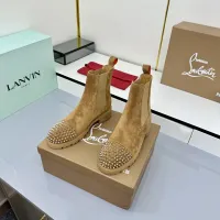 Cheap Christian Louboutin Boots For Women #1409218 Replica Wholesale [$128.00 USD] [ITEM#1409218] on Replica Christian Louboutin Boots
