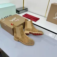 Cheap Christian Louboutin Boots For Women #1409218 Replica Wholesale [$128.00 USD] [ITEM#1409218] on Replica Christian Louboutin Boots