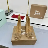 Cheap Christian Louboutin Boots For Women #1409218 Replica Wholesale [$128.00 USD] [ITEM#1409218] on Replica Christian Louboutin Boots