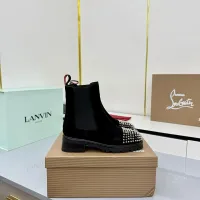 Cheap Christian Louboutin Boots For Women #1409219 Replica Wholesale [$128.00 USD] [ITEM#1409219] on Replica Christian Louboutin Boots