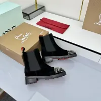 Cheap Christian Louboutin Boots For Women #1409219 Replica Wholesale [$128.00 USD] [ITEM#1409219] on Replica Christian Louboutin Boots