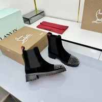 Cheap Christian Louboutin Boots For Women #1409219 Replica Wholesale [$128.00 USD] [ITEM#1409219] on Replica Christian Louboutin Boots