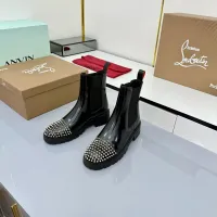 Cheap Christian Louboutin Boots For Women #1409220 Replica Wholesale [$128.00 USD] [ITEM#1409220] on Replica Christian Louboutin Boots