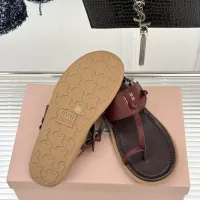 Cheap MIU MIU Sandal For Women #1409229 Replica Wholesale [$98.00 USD] [ITEM#1409229] on Replica MIU MIU Sandal