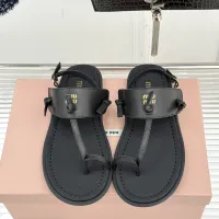Cheap MIU MIU Sandal For Women #1409230 Replica Wholesale [$98.00 USD] [ITEM#1409230] on Replica MIU MIU Sandal