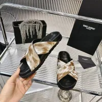 Cheap Yves Saint Laurent YSL Slippers For Women #1409231 Replica Wholesale [$85.00 USD] [ITEM#1409231] on Replica Yves Saint Laurent YSL Slippers
