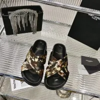 Cheap Yves Saint Laurent YSL Slippers For Women #1409235 Replica Wholesale [$85.00 USD] [ITEM#1409235] on Replica Yves Saint Laurent YSL Slippers