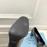 Cheap Prada High-heeled Shoes For Women #1409237 Replica Wholesale [$125.00 USD] [ITEM#1409237] on Replica Prada High-heeled Shoes