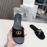 Cheap Christian Dior Slippers For Women #1409328 Replica Wholesale [$82.00 USD] [ITEM#1409328] on Replica Christian Dior Slippers
