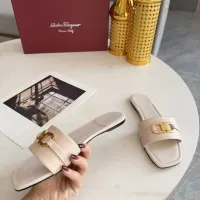 Cheap Salvatore Ferragamo Slippers For Women #1409339 Replica Wholesale [$82.00 USD] [ITEM#1409339] on Replica Salvatore Ferragamo Slippers