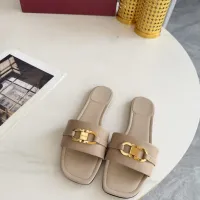 Cheap Salvatore Ferragamo Slippers For Women #1409340 Replica Wholesale [$82.00 USD] [ITEM#1409340] on Replica Salvatore Ferragamo Slippers