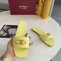 Cheap Salvatore Ferragamo Slippers For Women #1409341 Replica Wholesale [$82.00 USD] [ITEM#1409341] on Replica Salvatore Ferragamo Slippers