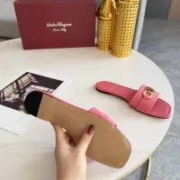 Cheap Salvatore Ferragamo Slippers For Women #1409342 Replica Wholesale [$82.00 USD] [ITEM#1409342] on Replica Salvatore Ferragamo Slippers