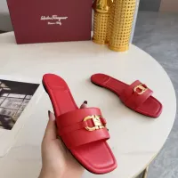 Cheap Salvatore Ferragamo Slippers For Women #1409343 Replica Wholesale [$82.00 USD] [ITEM#1409343] on Replica Salvatore Ferragamo Slippers