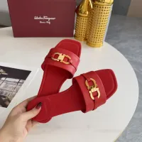 Cheap Salvatore Ferragamo Slippers For Women #1409343 Replica Wholesale [$82.00 USD] [ITEM#1409343] on Replica Salvatore Ferragamo Slippers