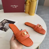 Cheap Salvatore Ferragamo Slippers For Women #1409344 Replica Wholesale [$82.00 USD] [ITEM#1409344] on Replica Salvatore Ferragamo Slippers