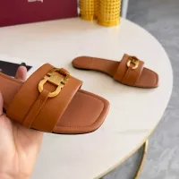 Cheap Salvatore Ferragamo Slippers For Women #1409345 Replica Wholesale [$82.00 USD] [ITEM#1409345] on Replica Salvatore Ferragamo Slippers