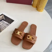 Cheap Salvatore Ferragamo Slippers For Women #1409345 Replica Wholesale [$82.00 USD] [ITEM#1409345] on Replica Salvatore Ferragamo Slippers