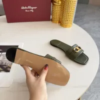 Cheap Salvatore Ferragamo Slippers For Women #1409346 Replica Wholesale [$82.00 USD] [ITEM#1409346] on Replica Salvatore Ferragamo Slippers